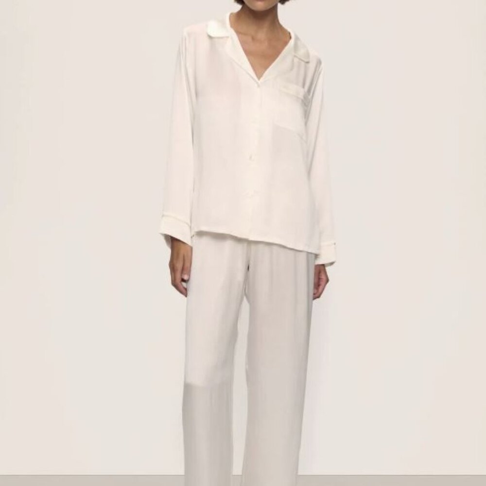 Eberjey Inez Washable Silk Long PJ Set